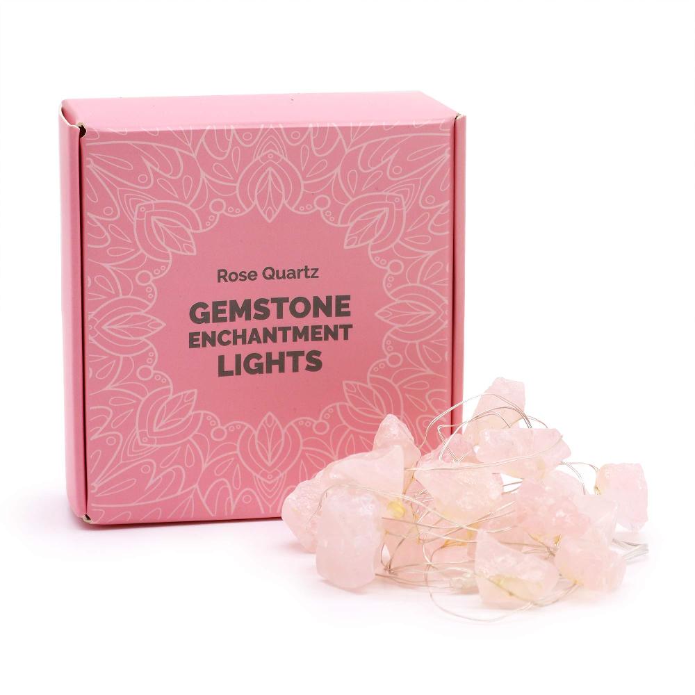ancient wisdom Gemstone Enchantment Lights - Rose Quartz