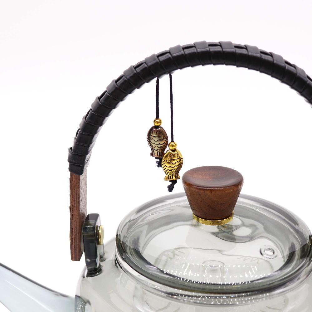 Ancient Wisdom Glass Infuser Teapot - With Steamer System - 1000ml