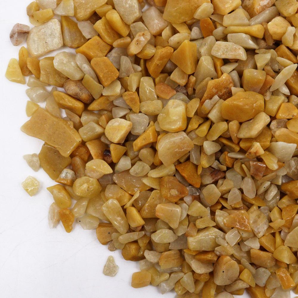 Ancient Wisdom Golden Quartz Chips Gemstone Chips Bulk - 1KG