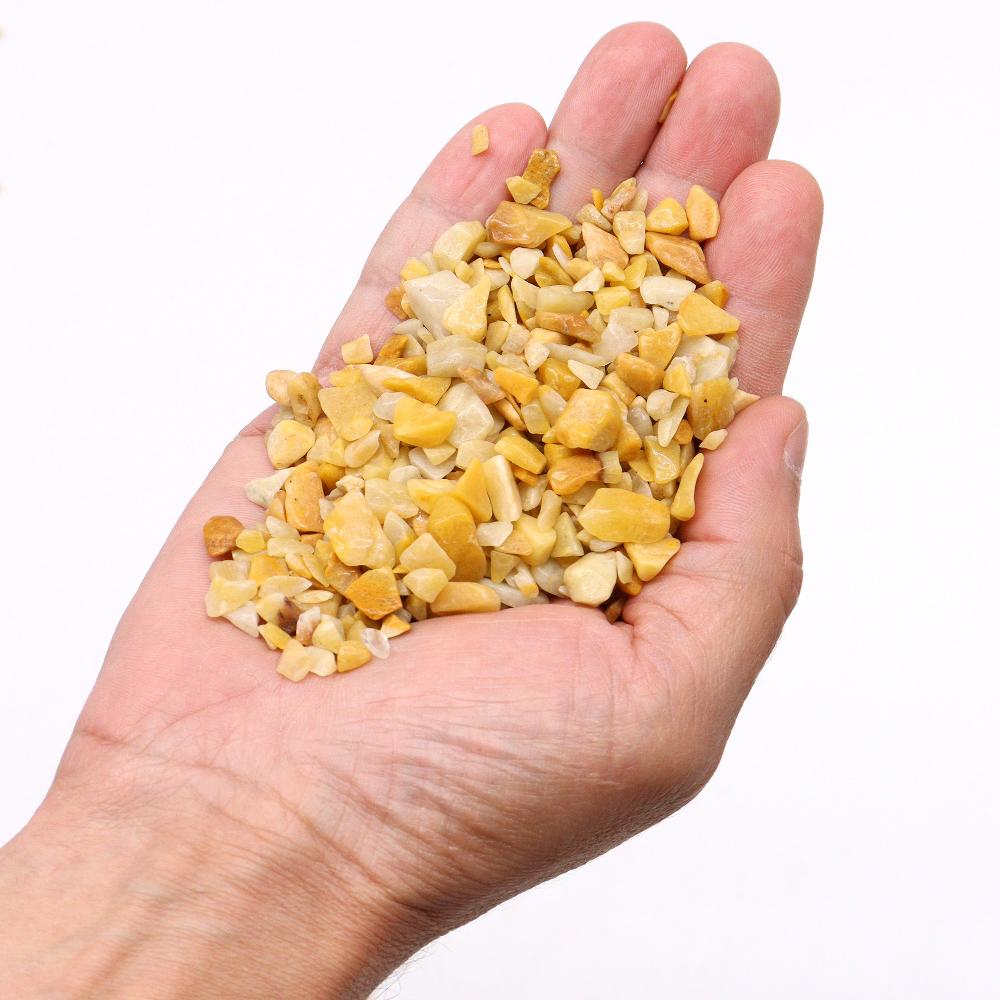 Ancient Wisdom Golden Quartz Chips Gemstone Chips Bulk - 1KG