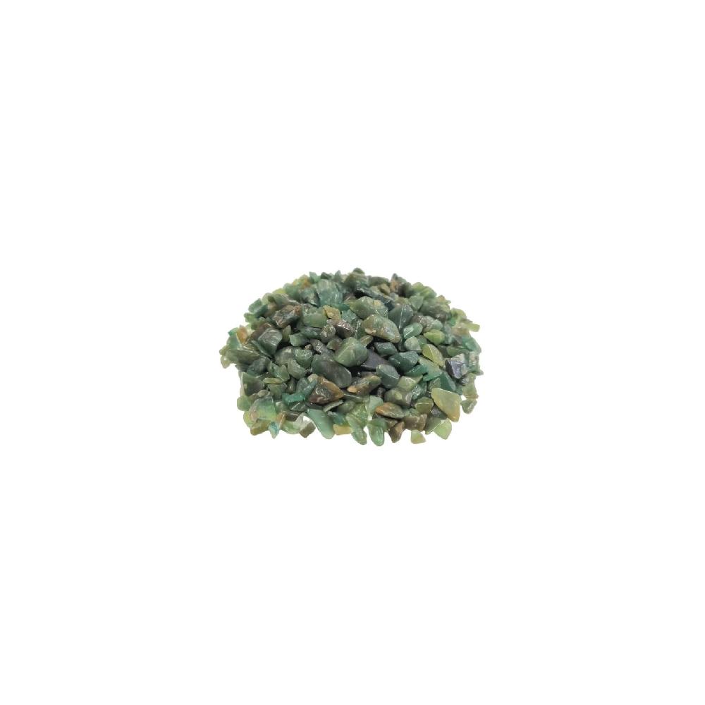 Ancient Wisdom Green Avenurine Gemstone Chips Bulk - 1KG