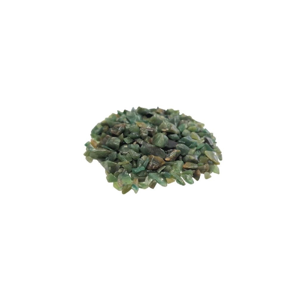 Ancient Wisdom Green Avenurine Gemstone Chips Bulk - 1KG