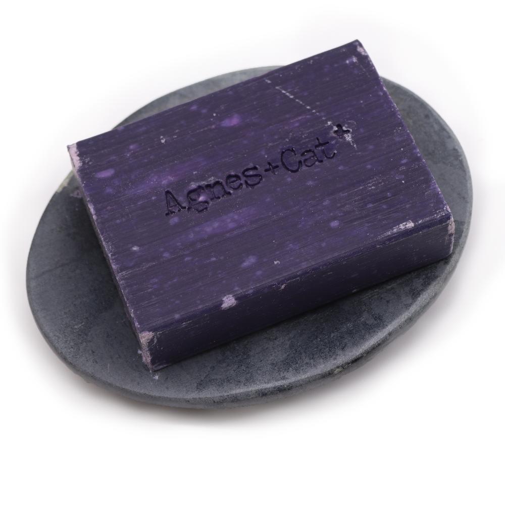 Ancient Wisdom Grey Soapstone Soap Dish 10x12cm- Classic Oval