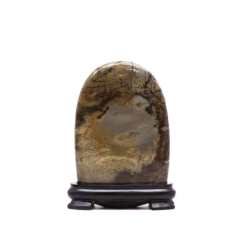 ancient wisdom Guohua Picture Stones - Arch - 145x110mm (approx 140gm)