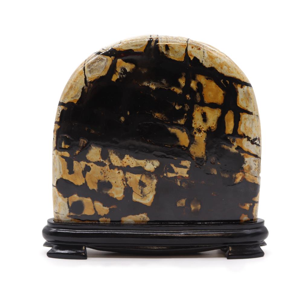 ancient wisdom Guohua Picture Stones - Large Arch - 150x160mm (approx 950gm)