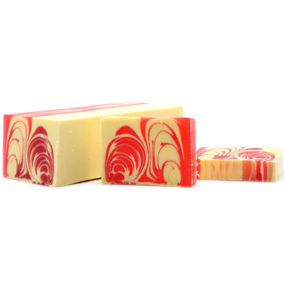 Ancient Wisdom Handcrafted Soap Loaf 1.2kg - Strawberry