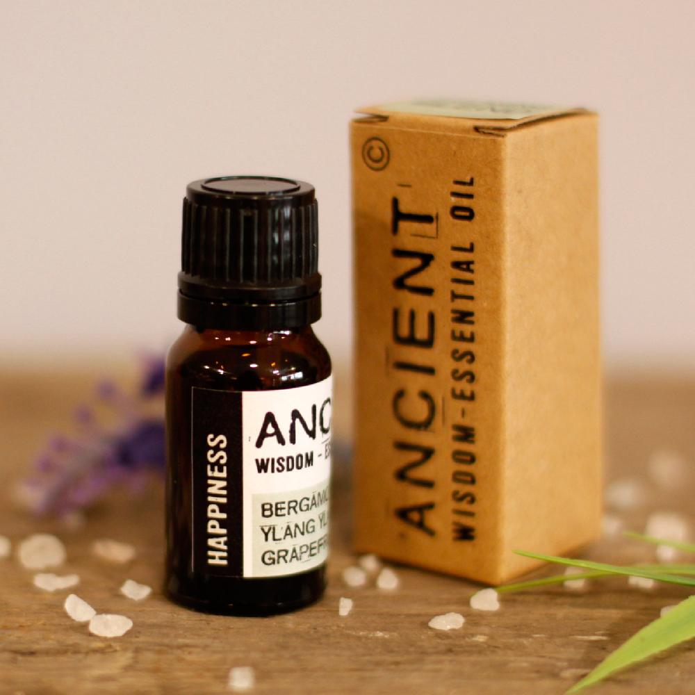 Ancient Wisdom Happiness Essential Oil Blend - Boxed - 10ml