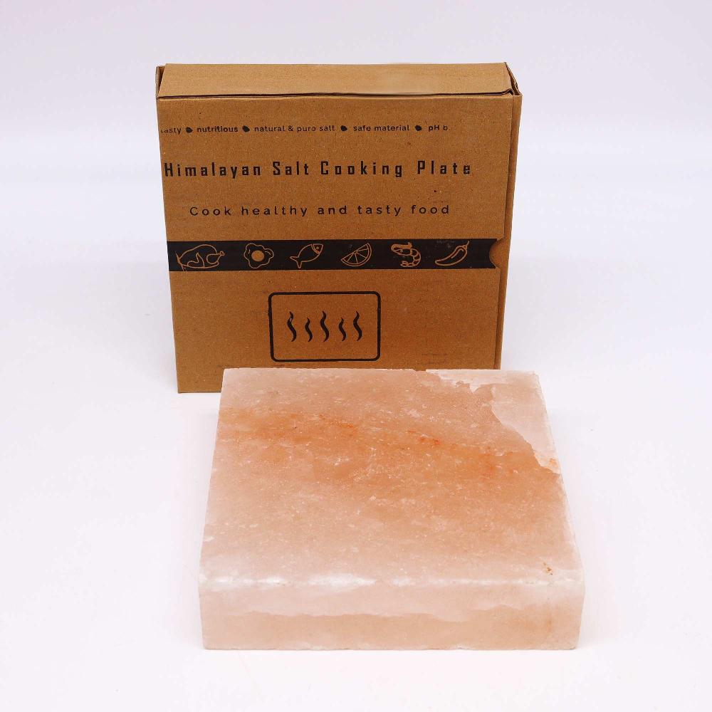 Ancient Wisdom Himalayan Salt Cooking Plate - Square - 20x20x5cm