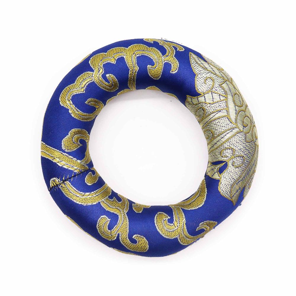 ancient wisdom Hoop Cushion 10cm (for 12-14cm Singing Bowl) - Blue