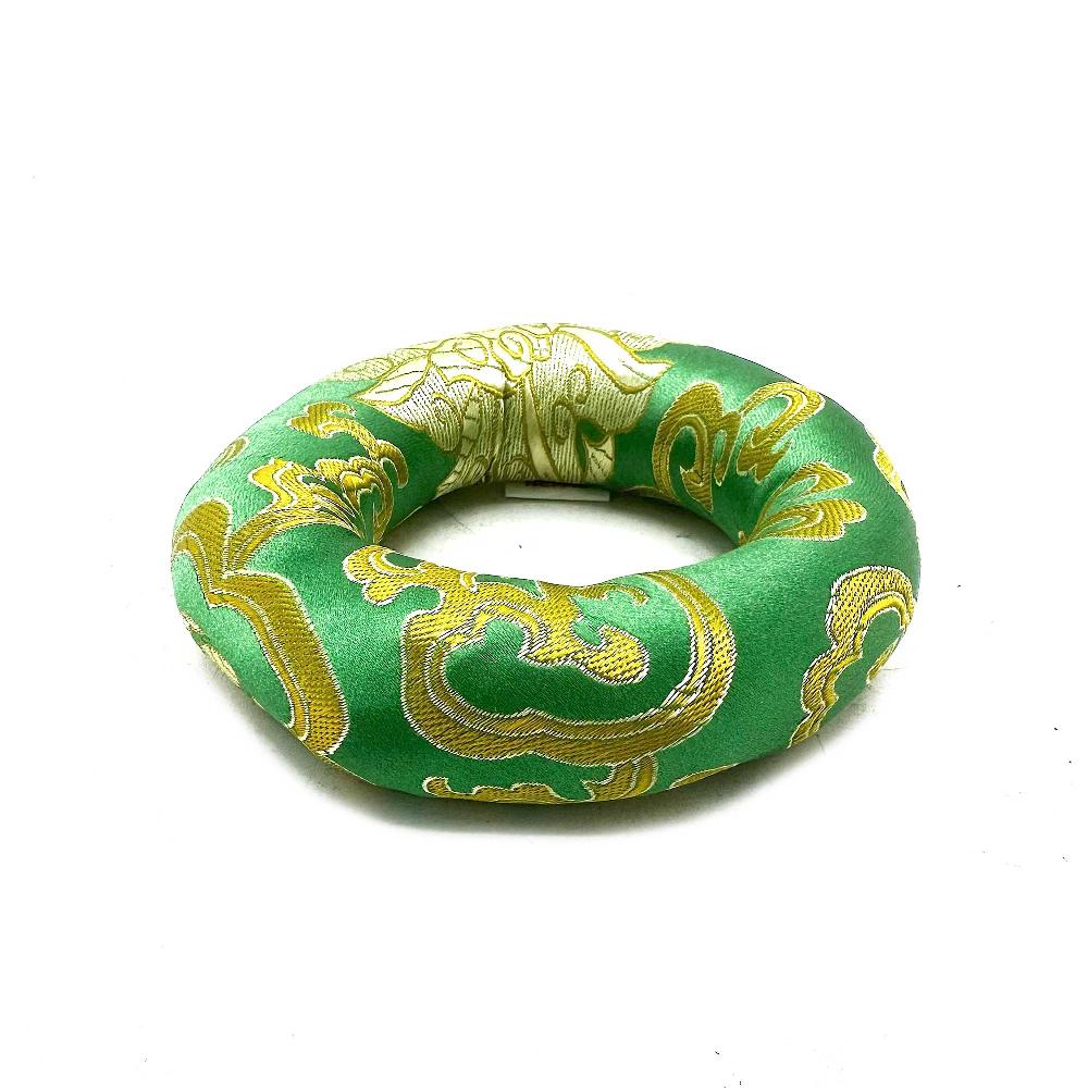 Ancient Wisdom Hoop Cushion 10cm (for 12-14cm Singing Bowl) - Green