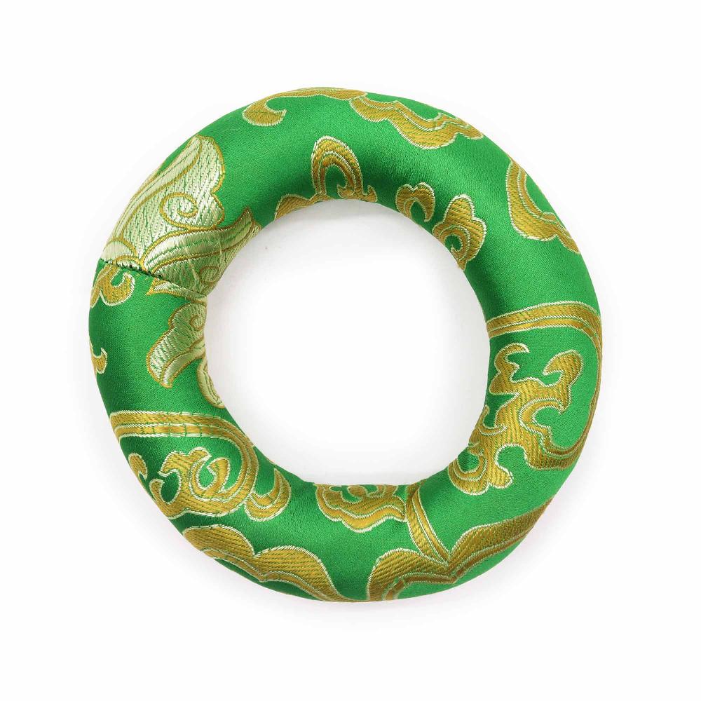 ancient wisdom Hoop Cushion 10cm (for 12-14cm Singing Bowl) - Green
