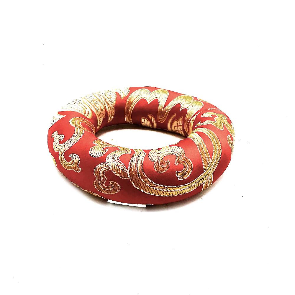 Ancient Wisdom Hoop Cushion 10cm (for 12-14cm Singing Bowl) - Red
