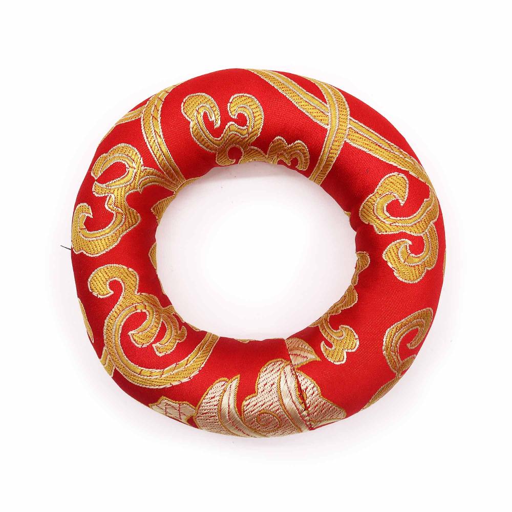 ancient wisdom Hoop Cushion 10cm (for 12-14cm Singing Bowl) - Red