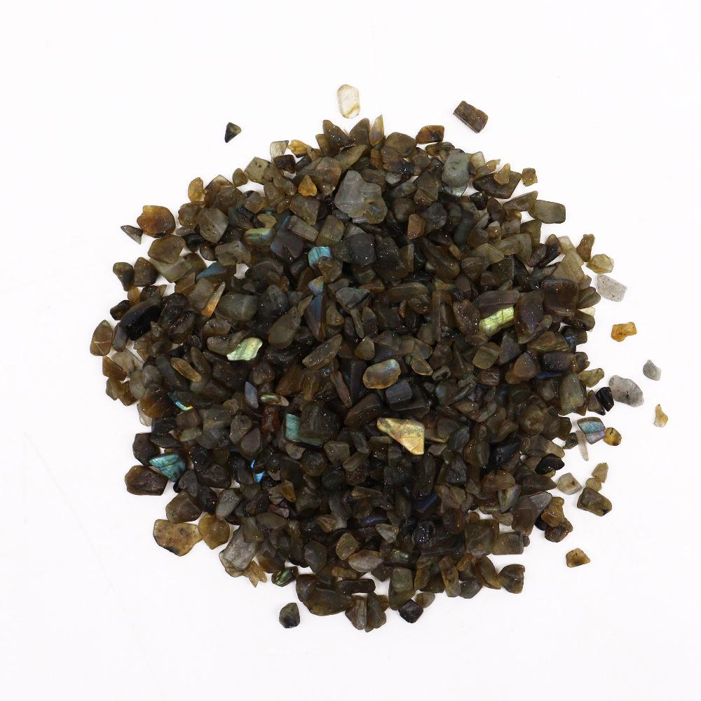 Ancient Wisdom Labradorite Chips Gemstone Chips Bulk - 1KG
