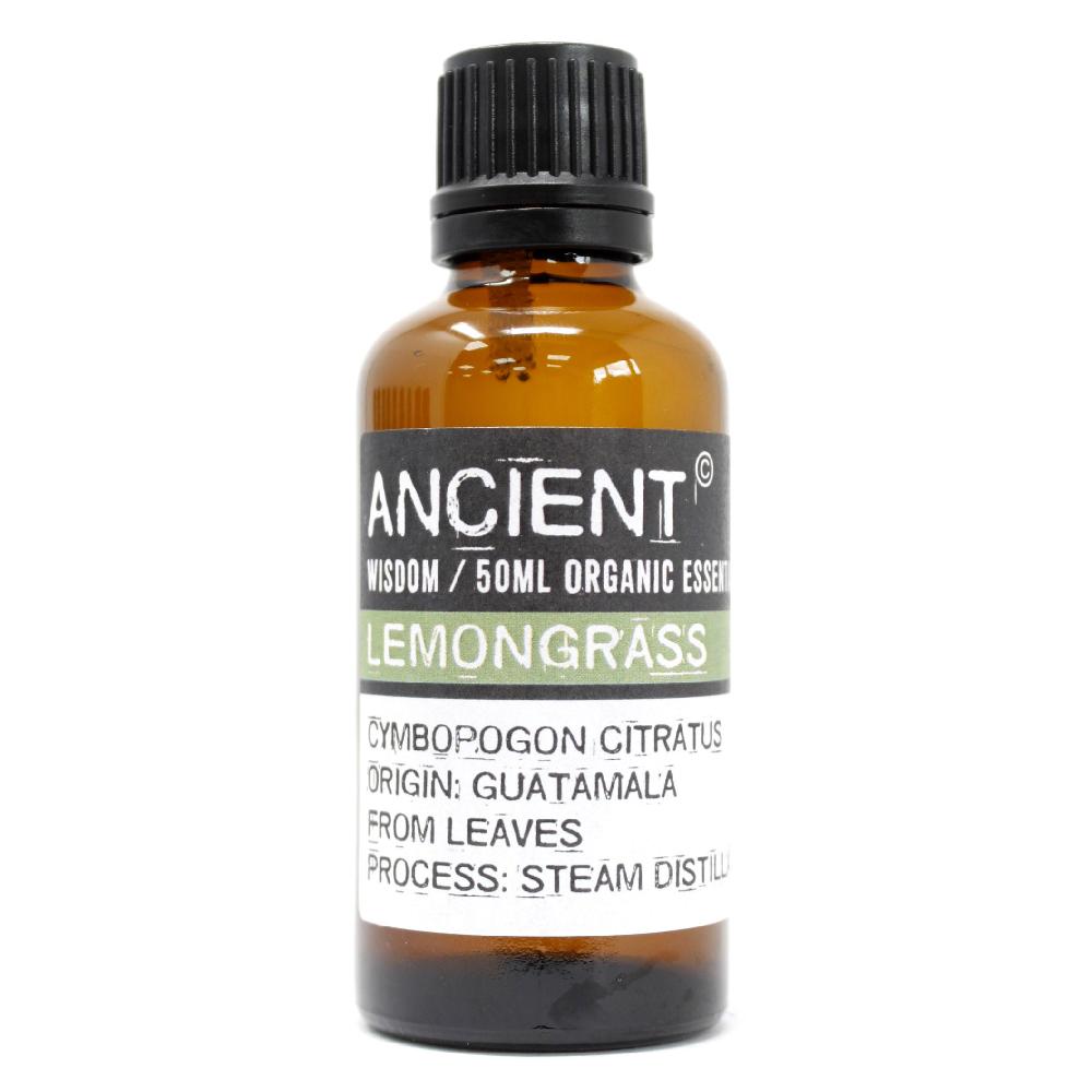 ancient wisdom Lemongrass Organic Essential Oil 50ml
