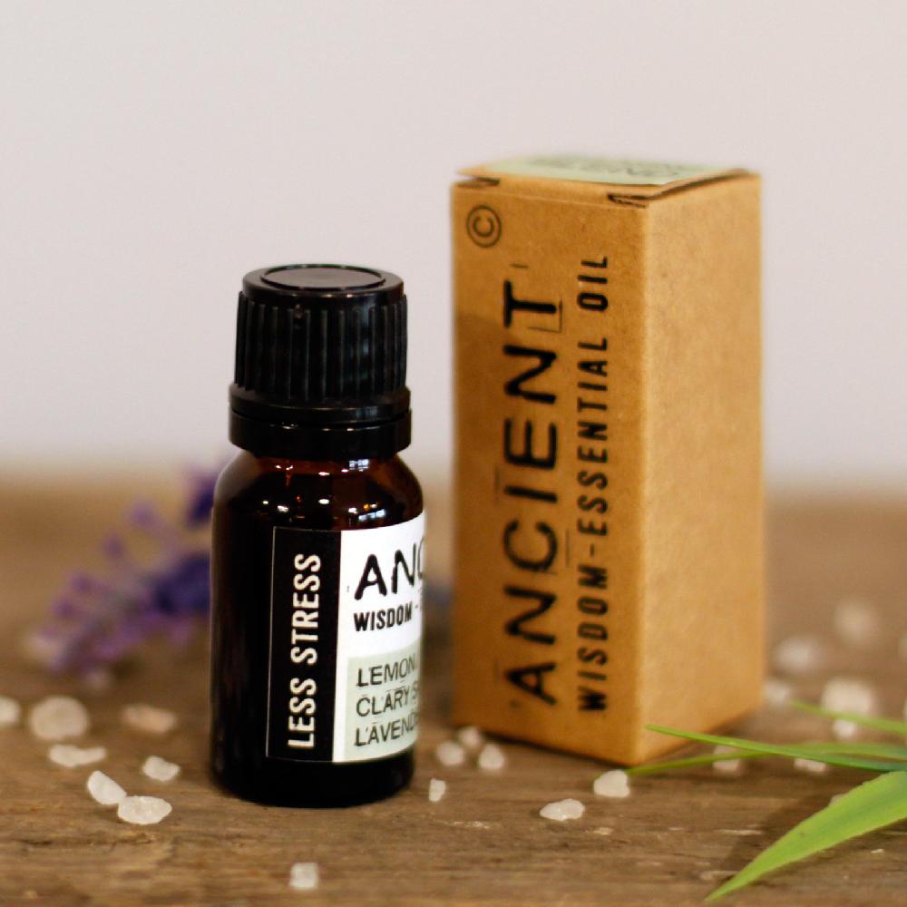 Ancient Wisdom Less Stress Essential Oil Blend - Boxed - 10ml