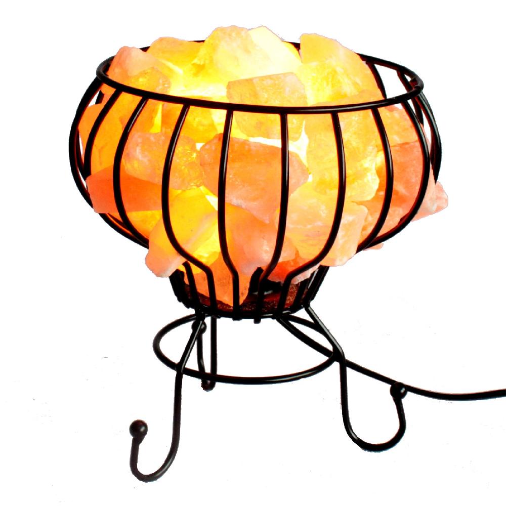 ancient wisdom Low Salt Rock Brazier Pink Salt Chunks Cable & Bulb