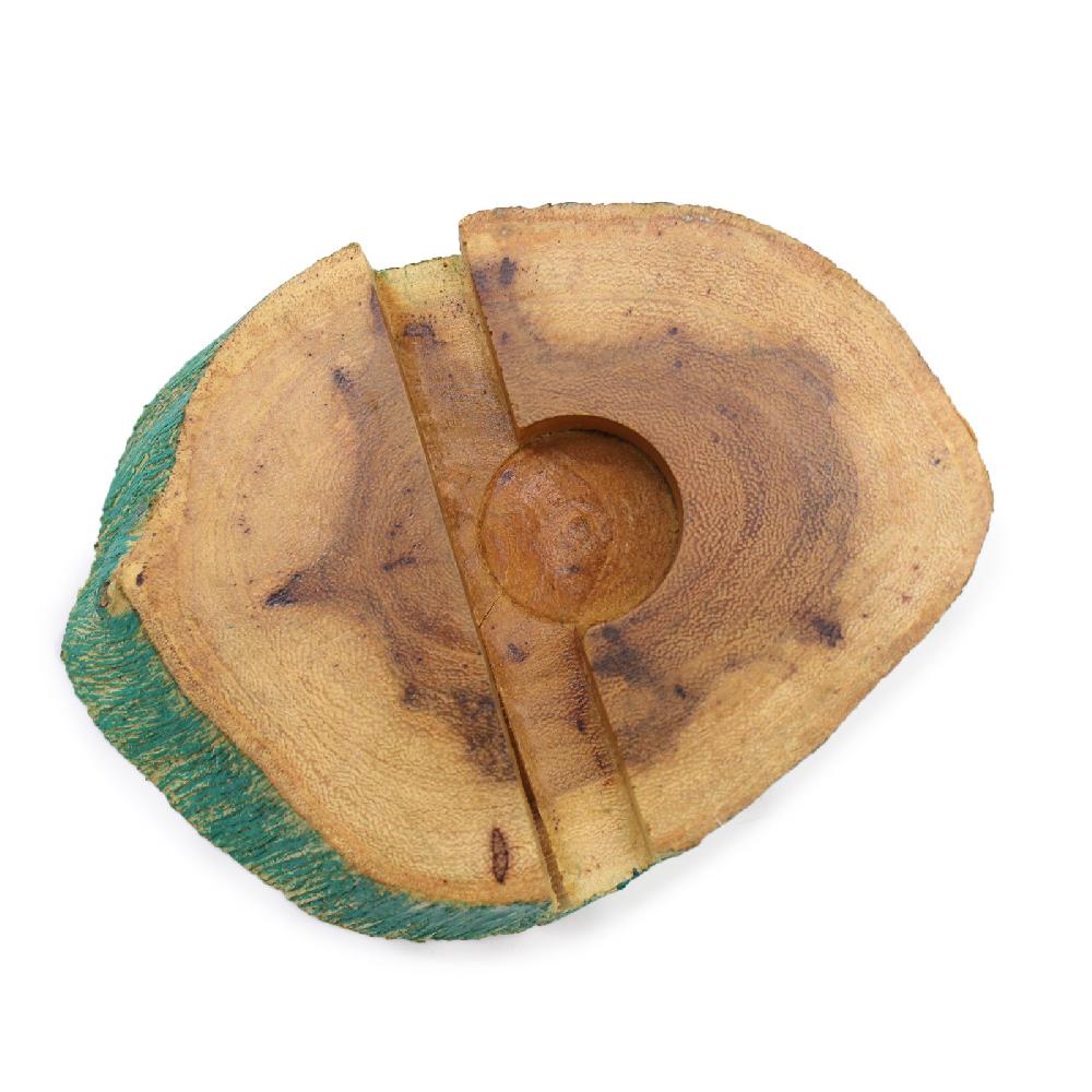 Ancient Wisdom Lrg Gamal Wood Phone Holder - Greenwash