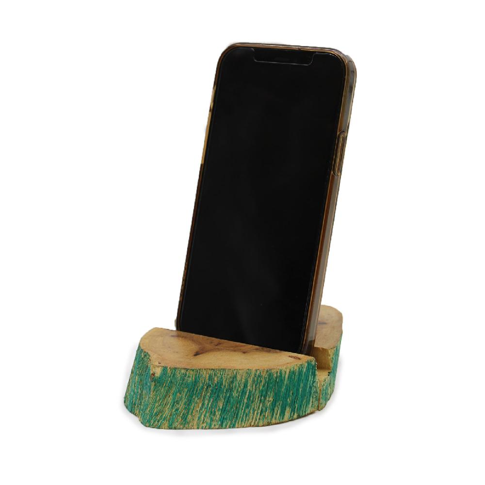 Ancient Wisdom Lrg Gamal Wood Phone Holder - Greenwash