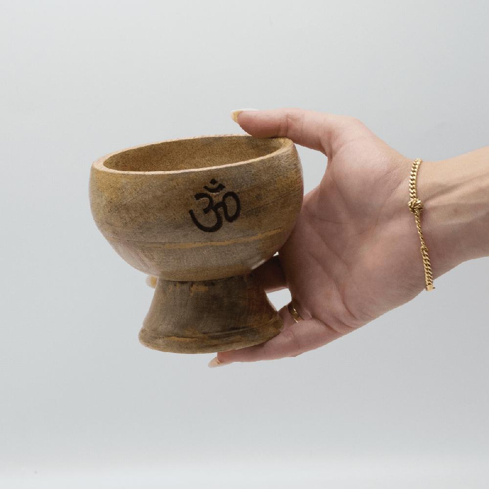 Ancient Wisdom Lrg Ritual Bowl Incense Cone Holder 11x6.cm - Tree Of Life