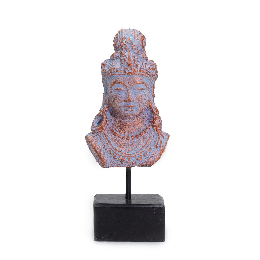 ancient wisdom Lucky Java Princess on Stand - Blue Copper