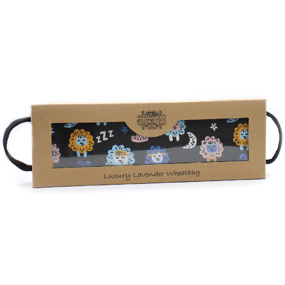 ancient wisdom Luxury Lavender Wheat Bag in Gift Box - Sleepy Sheep