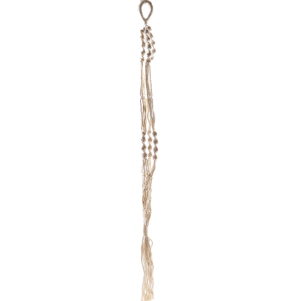 ancient wisdom Macrame Pot Holder - Large Pot Holder - Extra Long