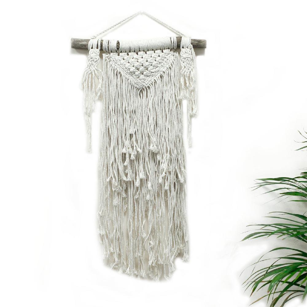 Ancient Wisdom Macrame Wall Hanging - Natural Abundance