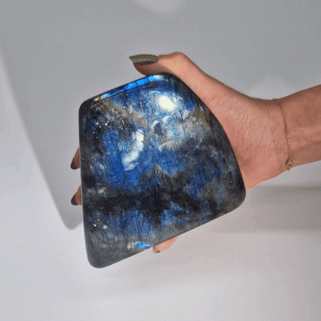 Ancient Wisdom Madagascar Labradorite Statement Stones (approx 900-1100gms 140-170mm)