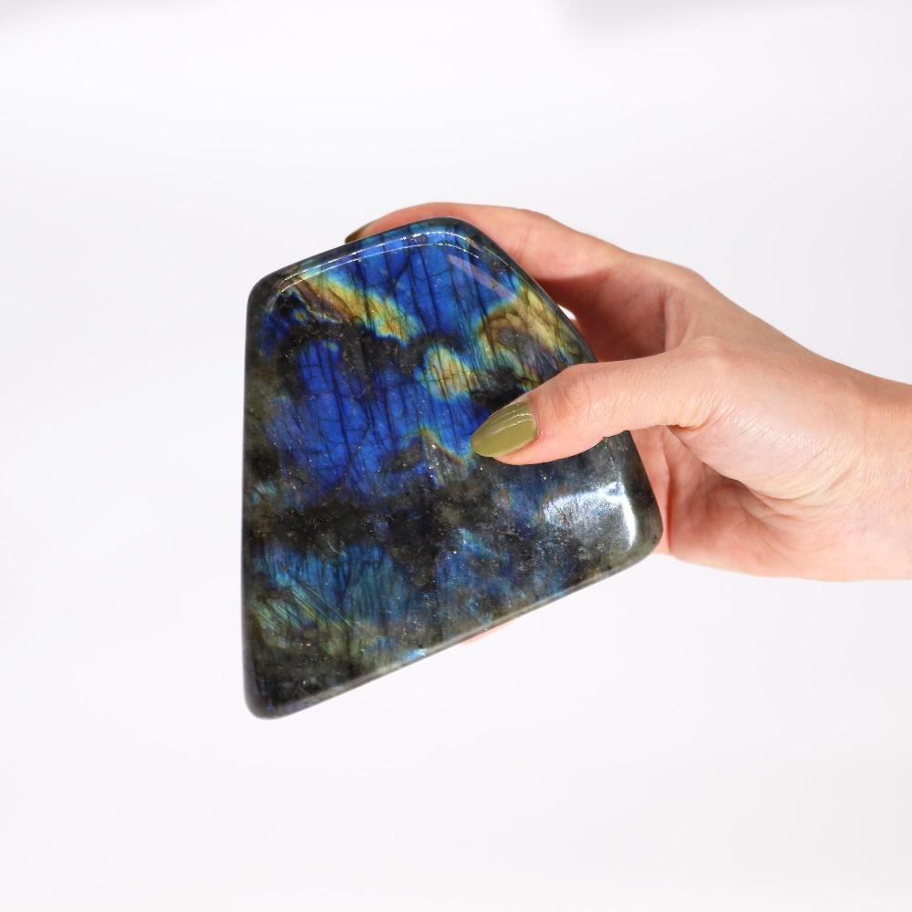 Ancient Wisdom Madagascar Labradorite Statement Stones (approx 900-1100gms 140-170mm)