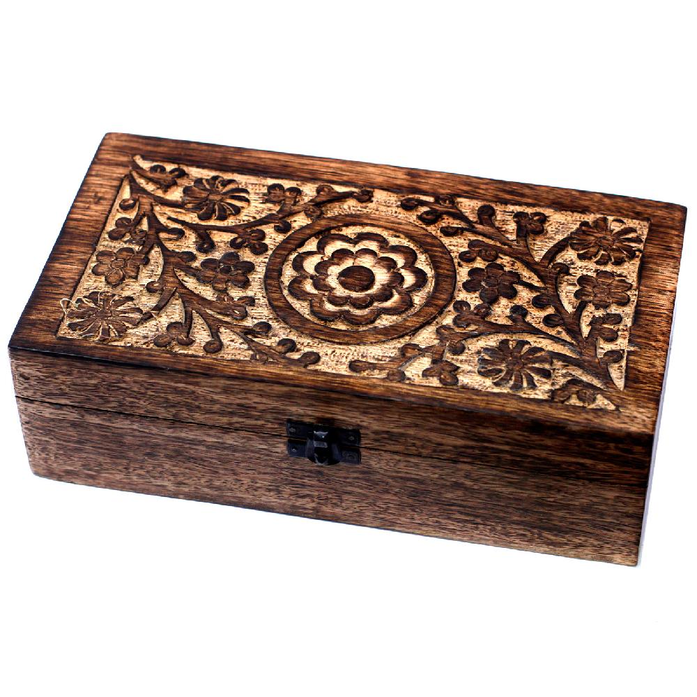 ancient wisdom Mango Aromathrapy Box - Floral (holds 32)