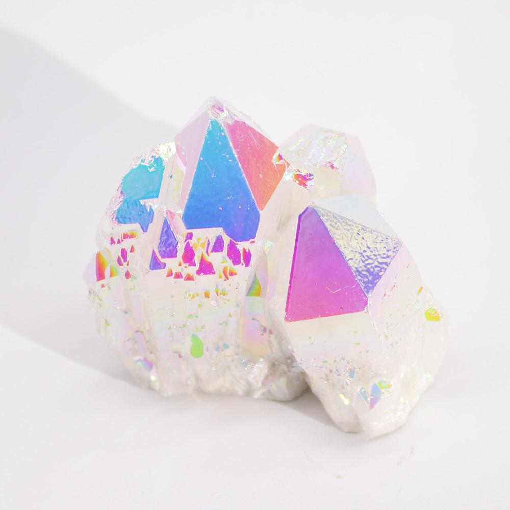 Ancient Wisdom Med Enhanced Quartz - Aura Angel Quartz (approx 100-150gm 7-10cm)