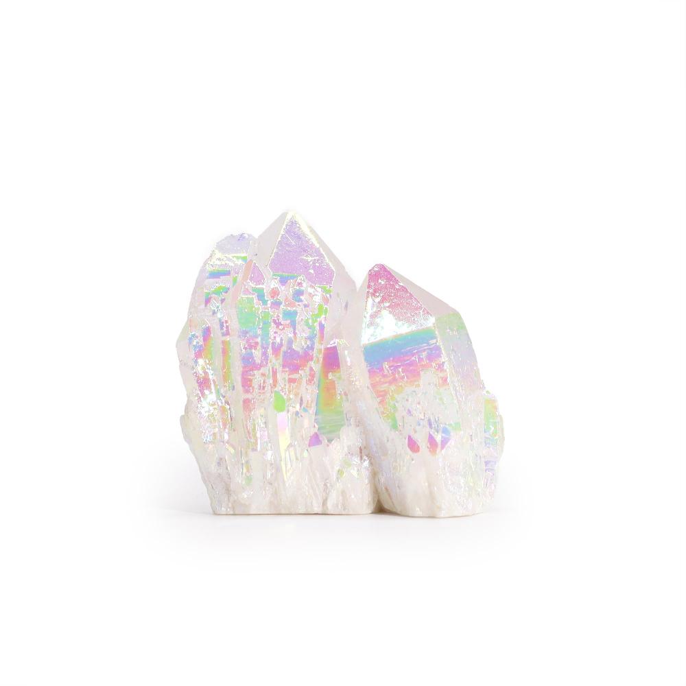 ancient wisdom Med Enhanced Quartz - Aura Angel Quartz (approx 100-150gm 7-10cm)