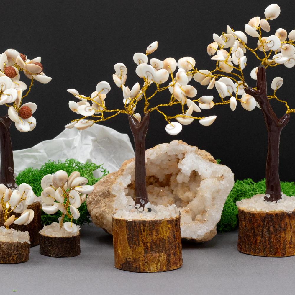 Ancient Wisdom Med Gomati Chakra Circle Stone Trees - (45 Stones)