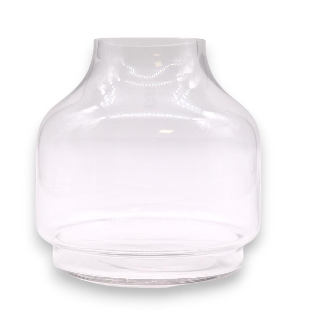 Ancient Wisdom Medium Ball Top Terarium On Dark Tung Wood - 17x22cm