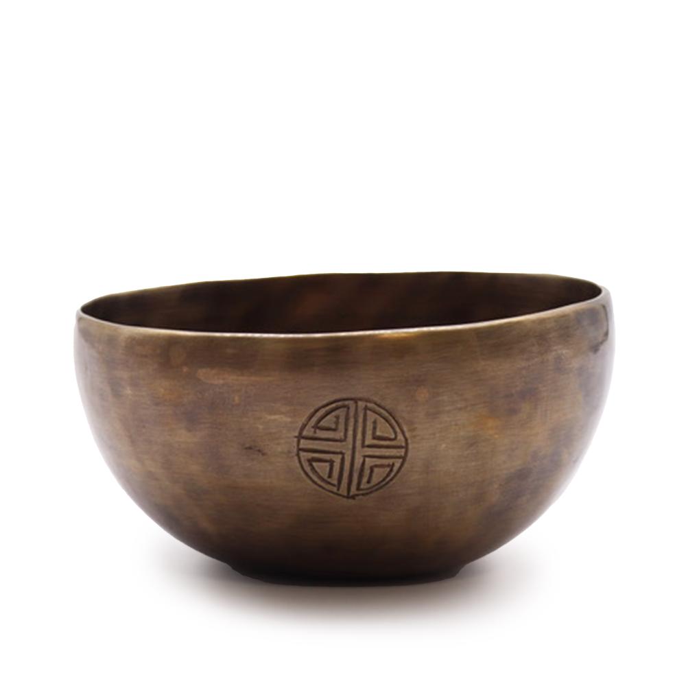 ancient wisdom Medium Indian Moon Phase Singing Bowl - (approx 750g) - 15cm