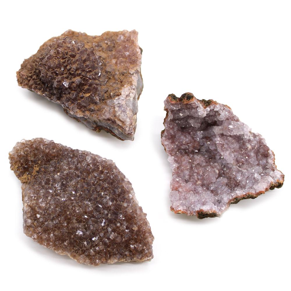 ancient wisdom Mineral Specimens - Amethyst (approx 20 pieces)