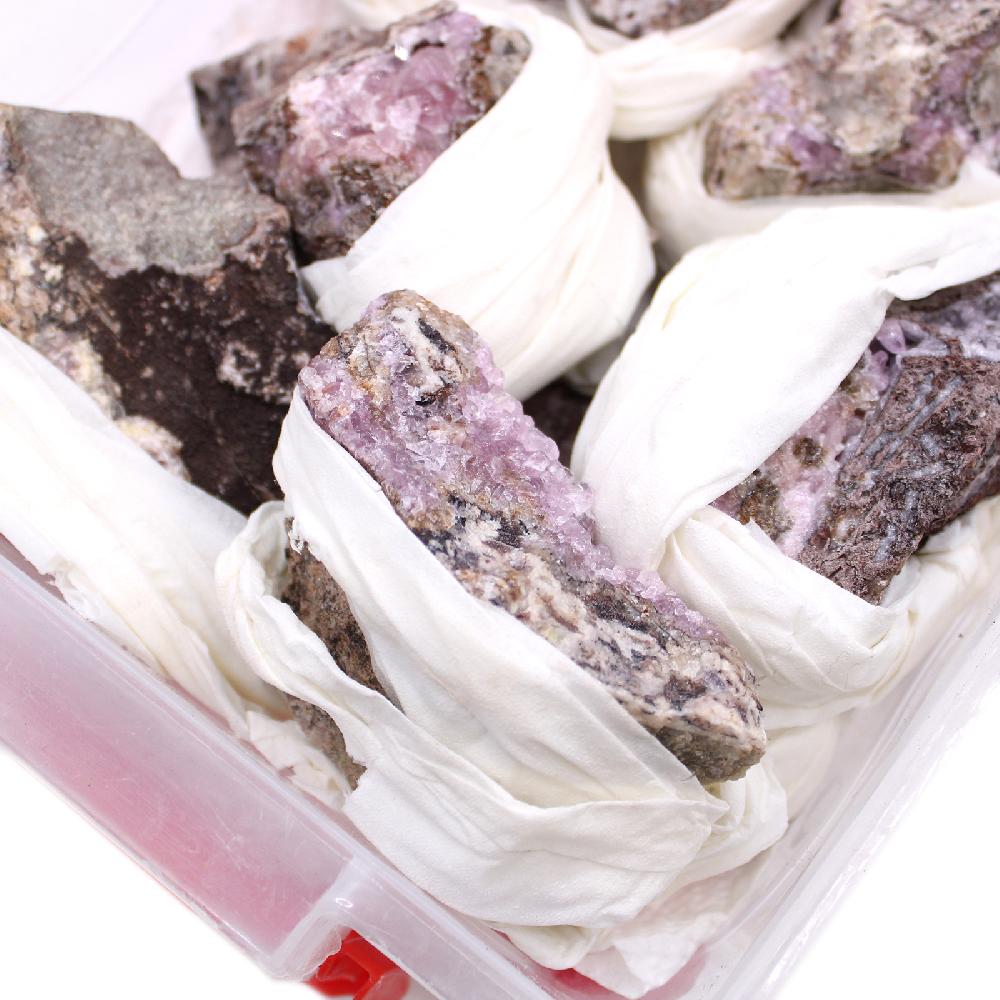 Ancient Wisdom Mineral Specimens - Cobalt Calcite (in-between 07-27 Pieces)