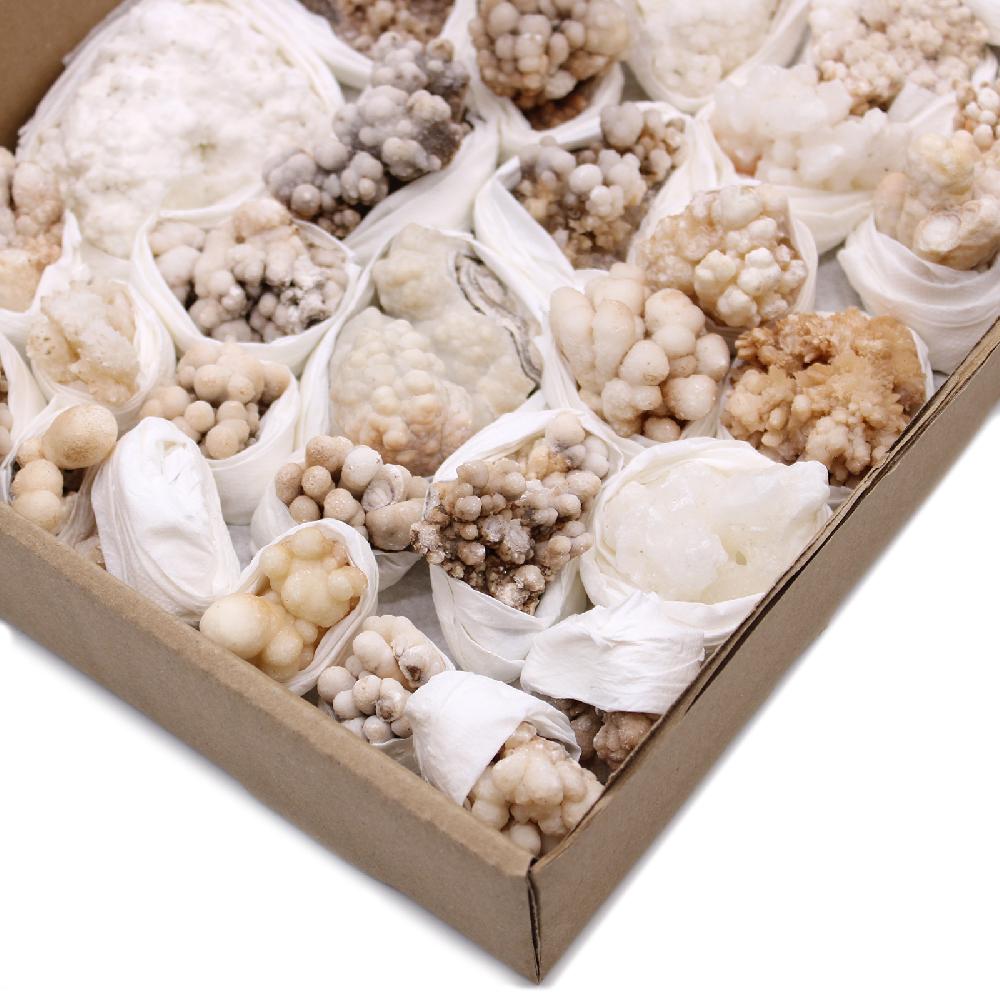 Ancient Wisdom Mineral Specimens - Flower Calcite (approx 20 Pieces)