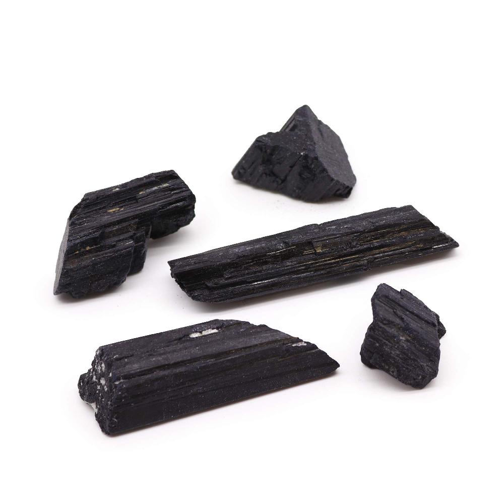 ancient wisdom Mineral Specimens - Indian Tourmaline 1kg (approx 20-30 pieces - 5-10cm)