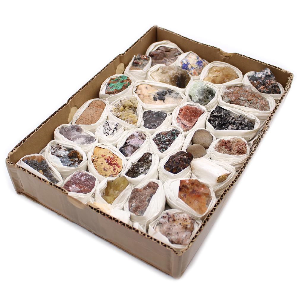 Ancient Wisdom Mineral Specimens - Mixed Pieces (approx 24 Pieces)