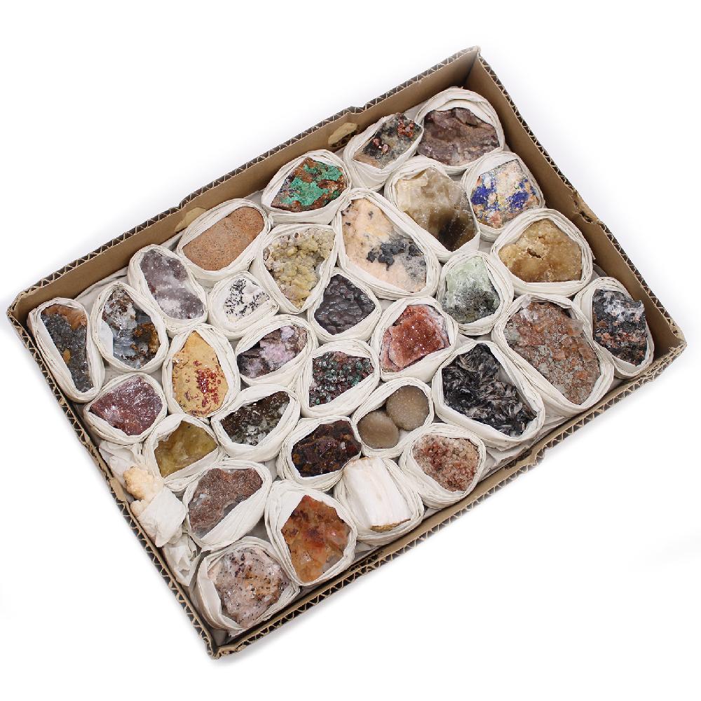 Ancient Wisdom Mineral Specimens - Mixed Pieces (approx 24 Pieces)