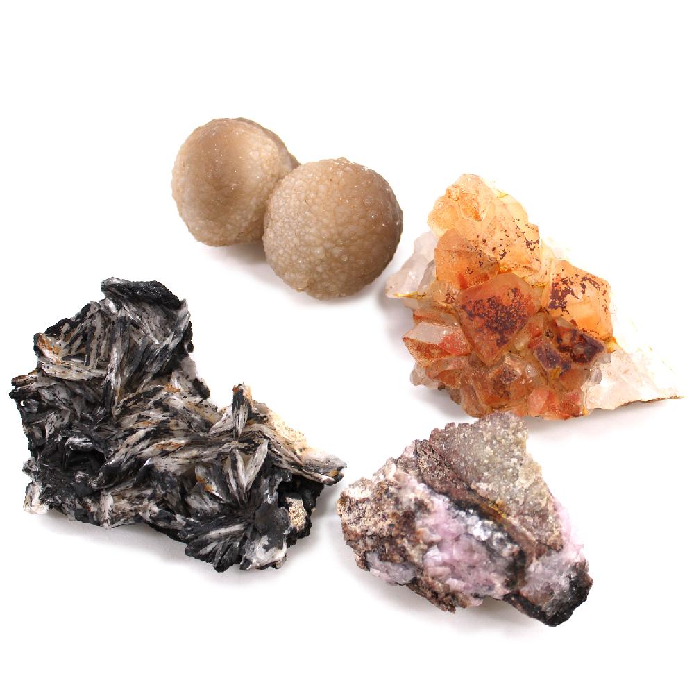 ancient wisdom Mineral Specimens - Mixed Pieces (approx 24 pieces)