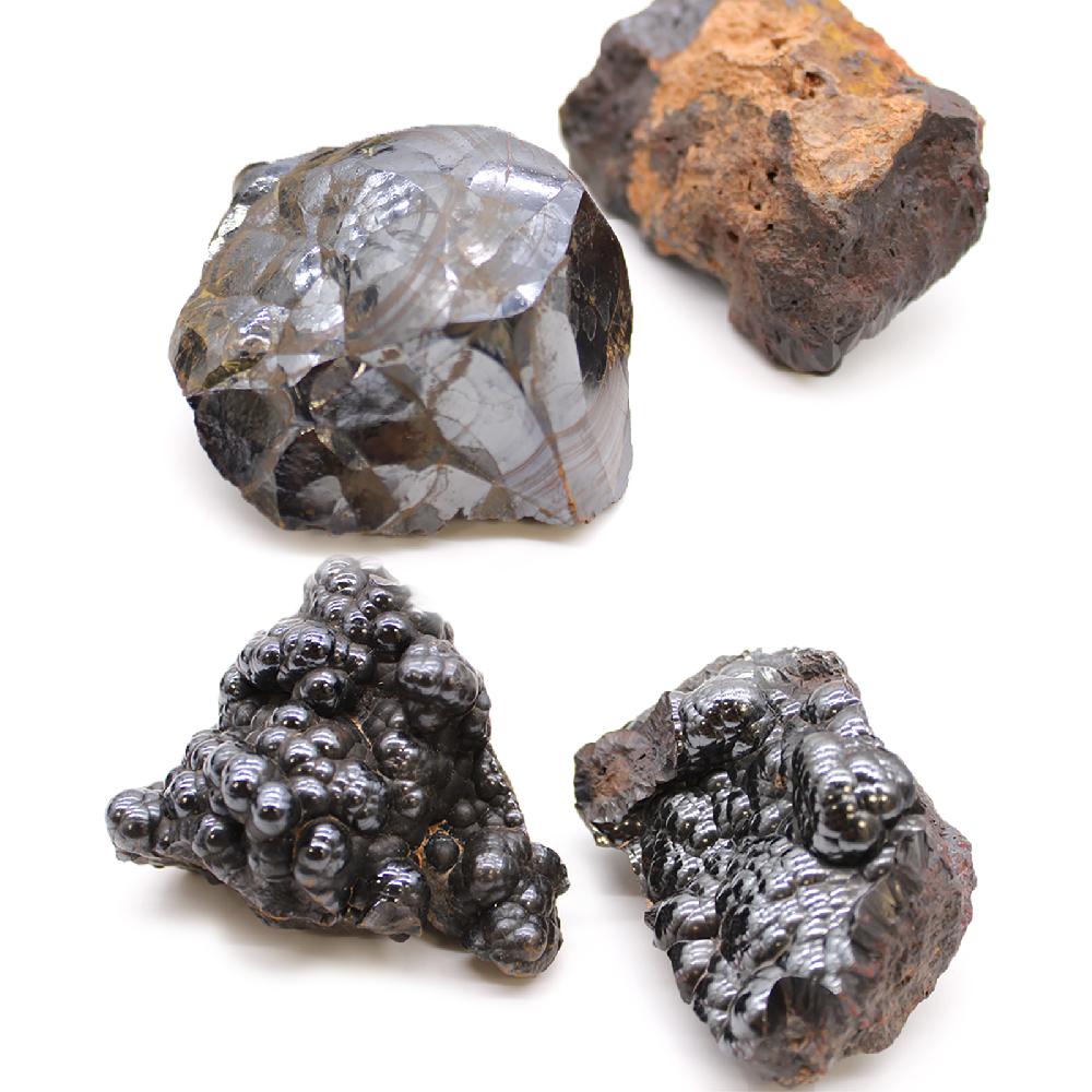 ancient wisdom Mineral Specimens - Natural Hematite (approx 20 pieces)