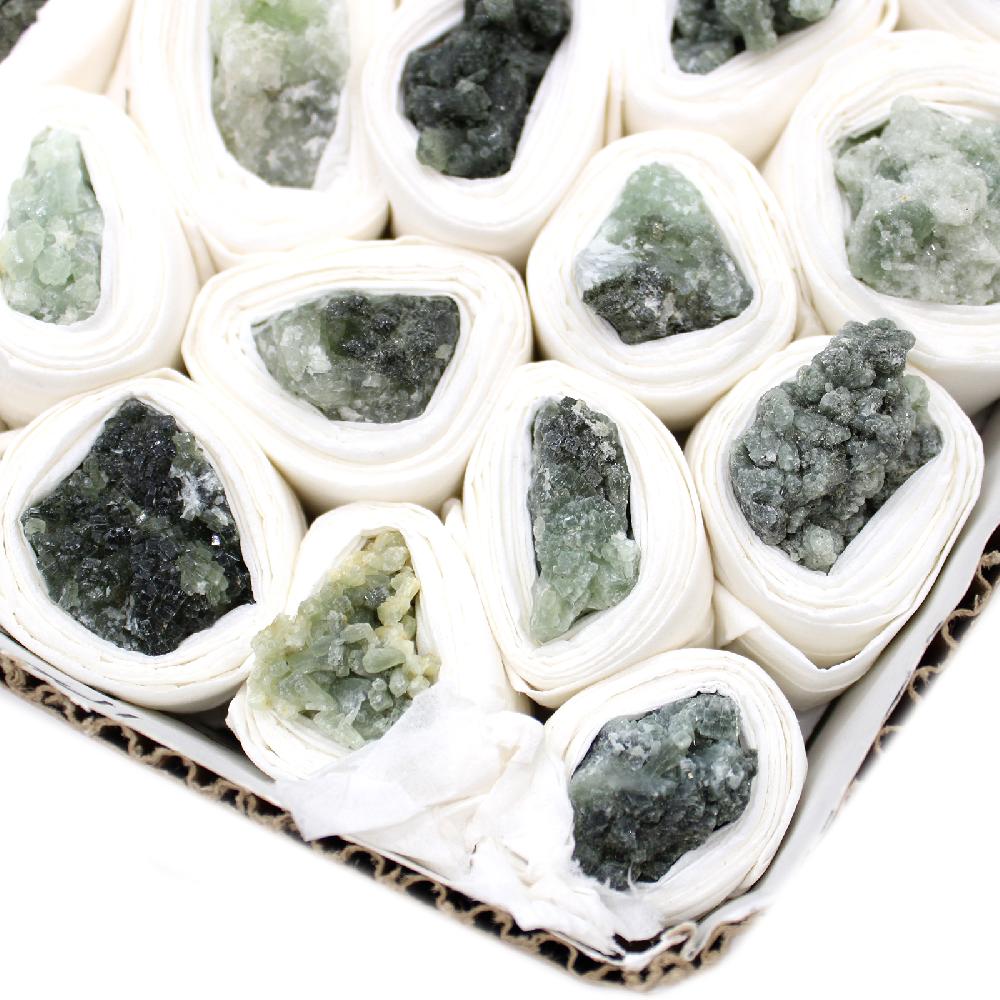 Ancient Wisdom Mineral Specimens - Small Prehnite (in-between 34-79 Pieces)