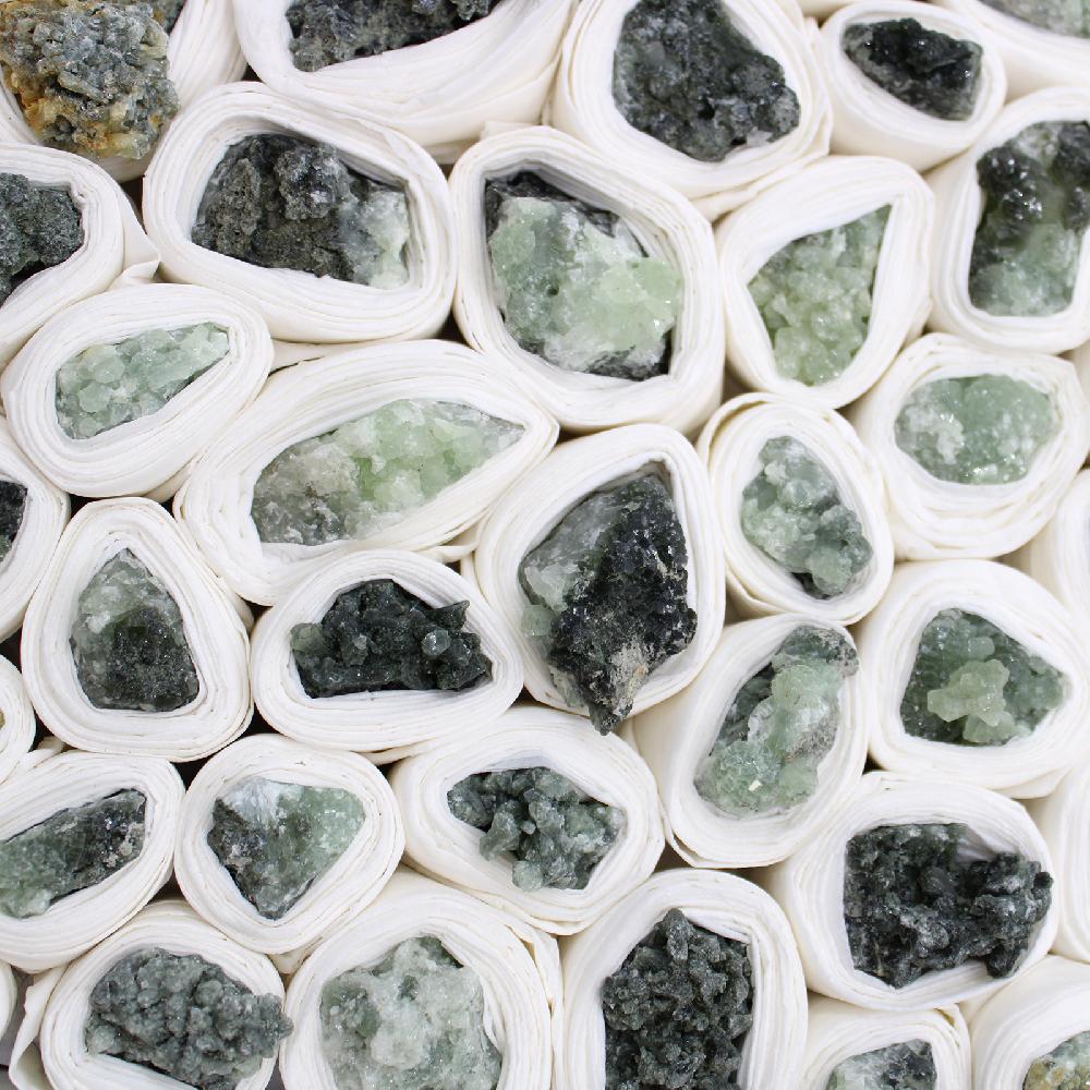 Ancient Wisdom Mineral Specimens - Small Prehnite (in-between 34-79 Pieces)