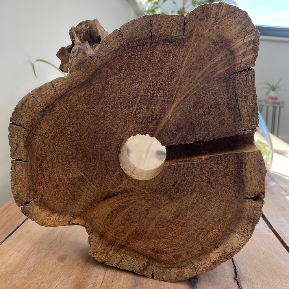 Ancient Wisdom Molten Glass Large Fish Tank 3.7 Litre (with Light Cavity)- 30cm