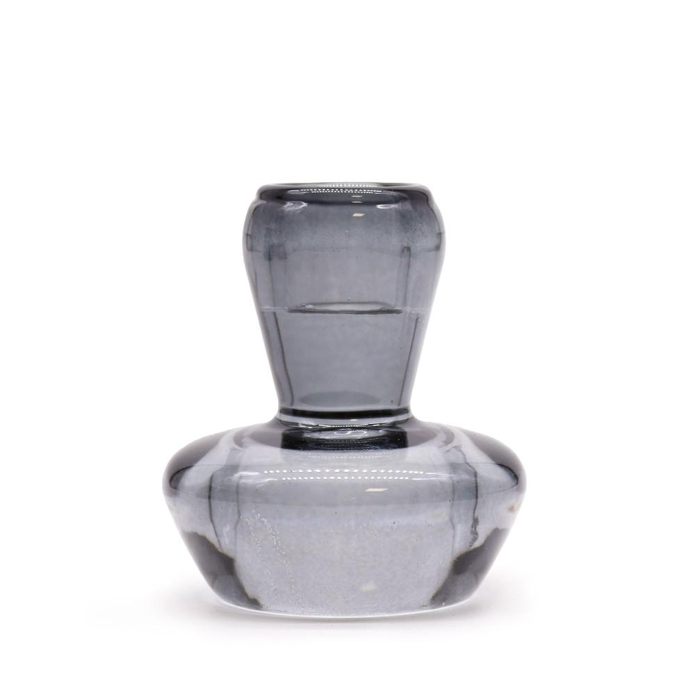 ancient wisdom Mushroom Flip Dinner Candle / Tealight Holder - Midnight Grey
