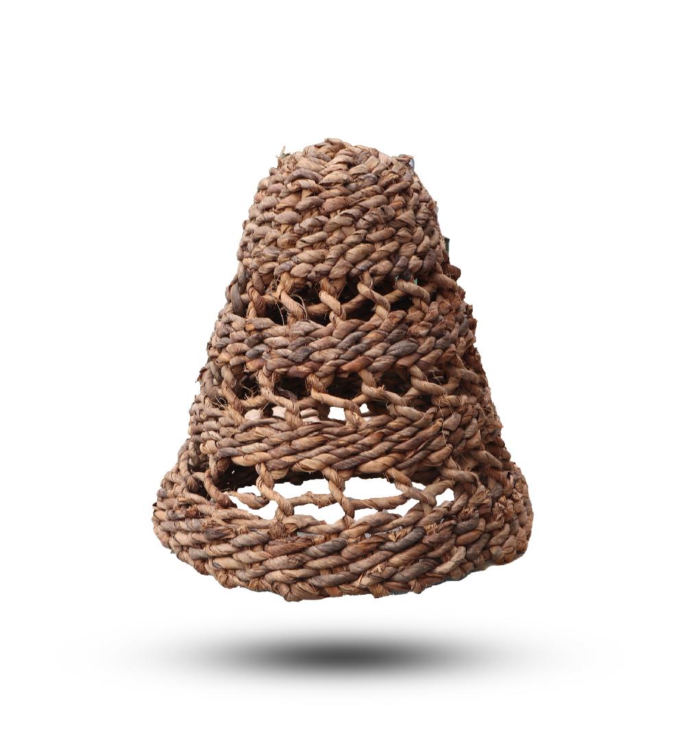 Ancient Wisdom Natural Banana Leaf Lamp Shades - Set Of 3