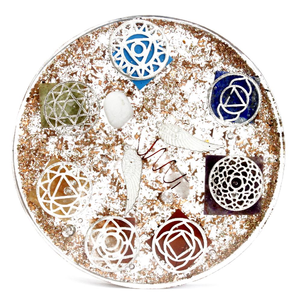 Ancient Wisdom Orgonite Desk Power Packs - Angel Chakra - Lrg